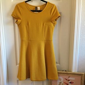 NWT H&M Dress Mustard